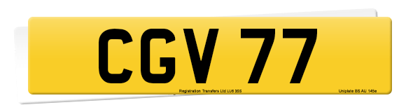 Registration number CGV 77